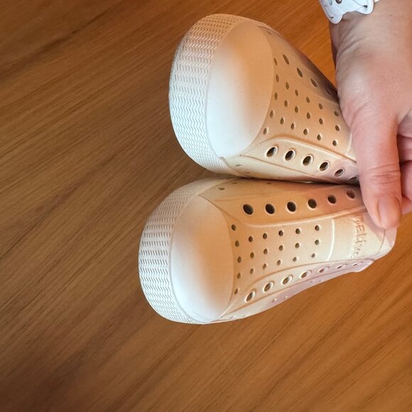 Native Shoes Jefferson Clog (Little Kid) - Chameleon Flax Marble - Size 2 - Picture 7 of 8